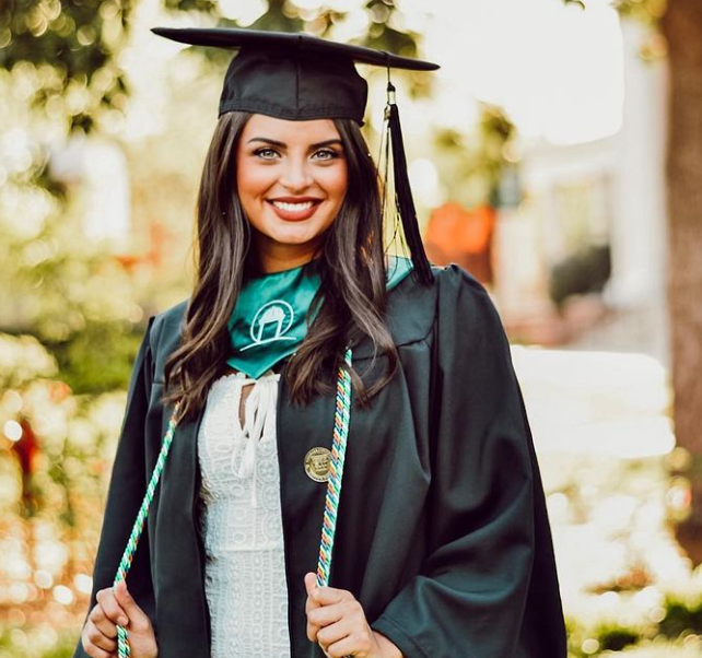 Rachael Kirkconnell graduated in 2019