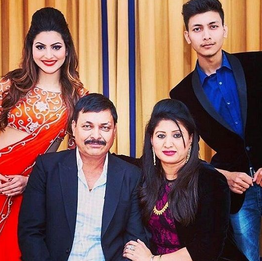 Urvashi Rautela Family