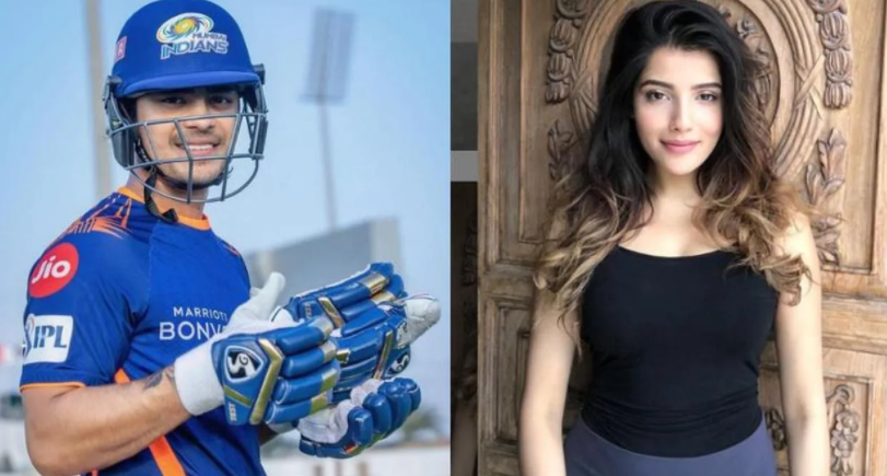 Ishan Kishan and his girlfriend, Aditi Hundia