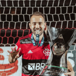 Everton Ribeiro Holding Trophy
