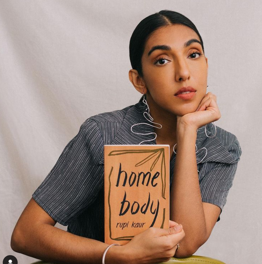 Rupi Kaur's third poetry collection, 'home body'