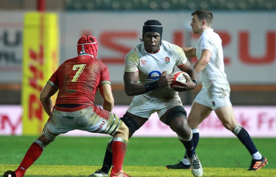 Maro Itoje is playing for the team, Saracens