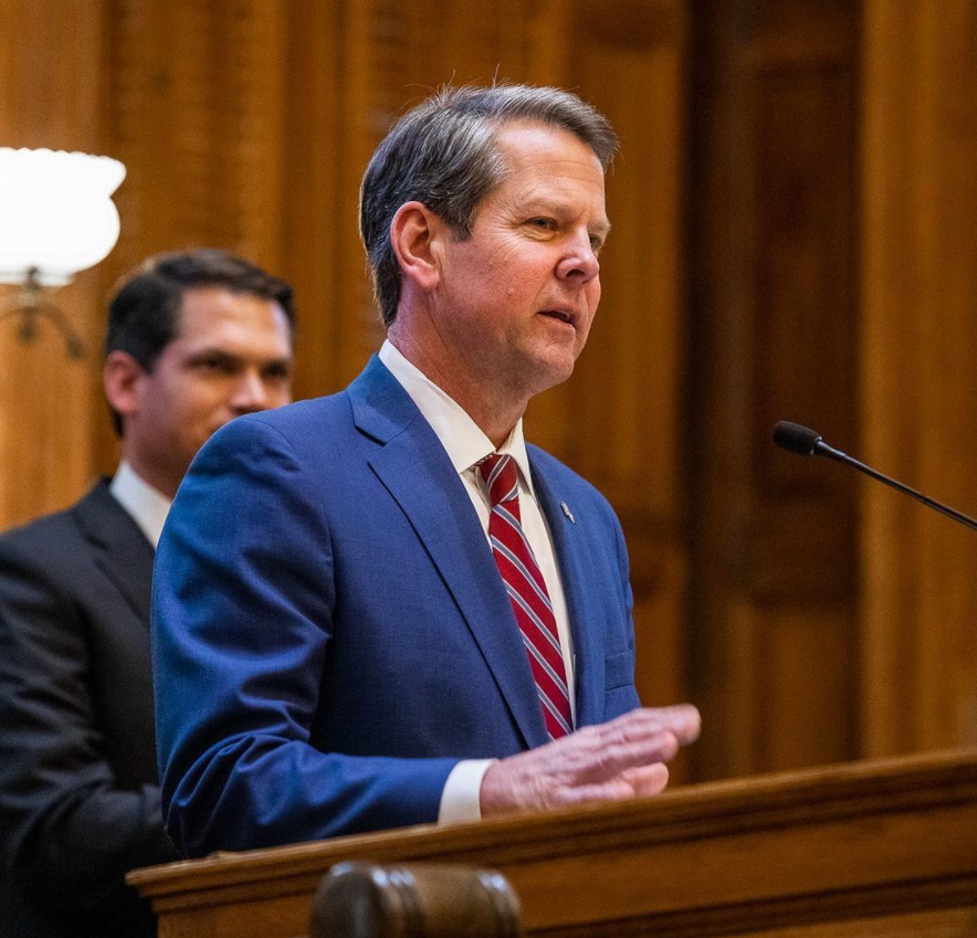 Brian Kemp Speeching