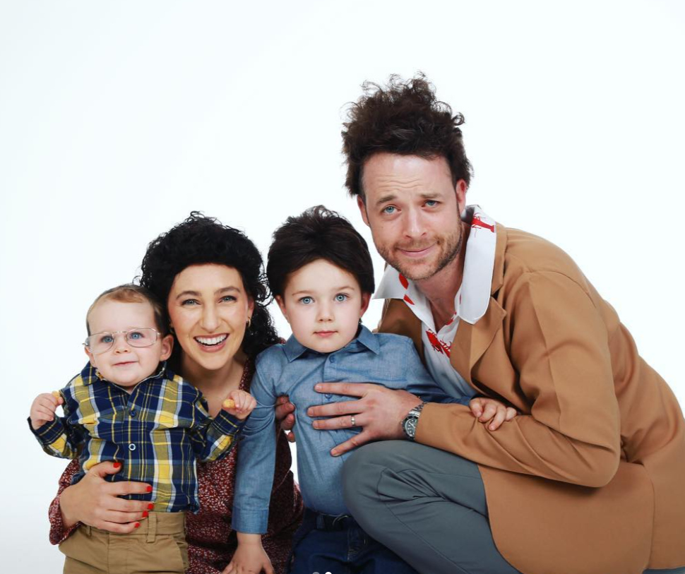 Zoe Foster Blake with her husband,  Hamish Blake and their kids