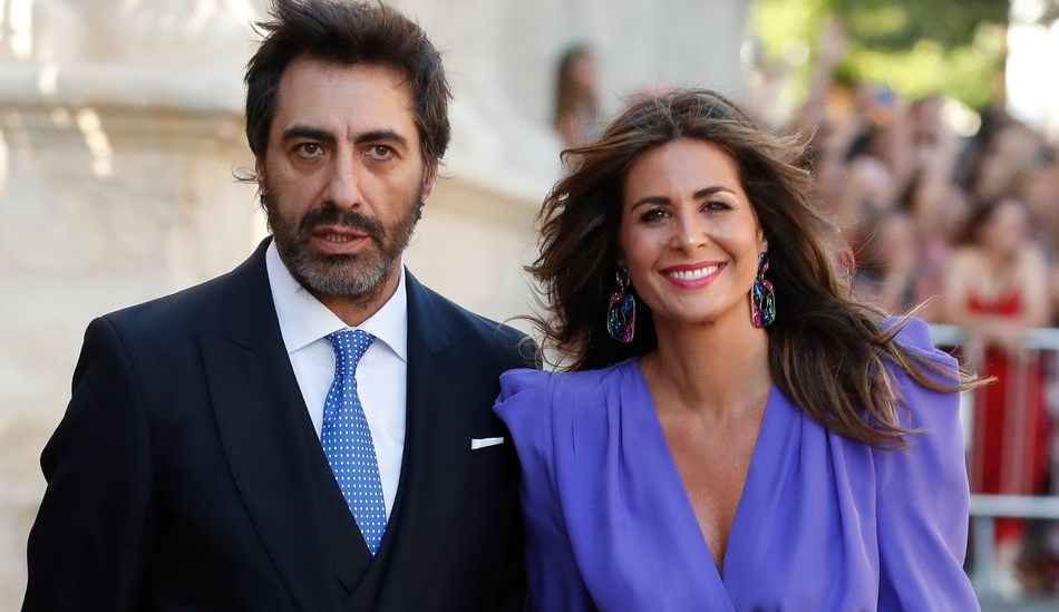 Nuria Roca and her husband, Juan del Val