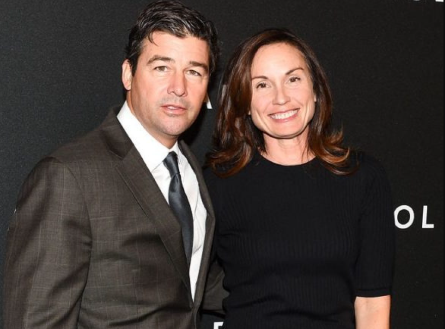 Kyle Chandler and his wife, Kathryn Macquarrie