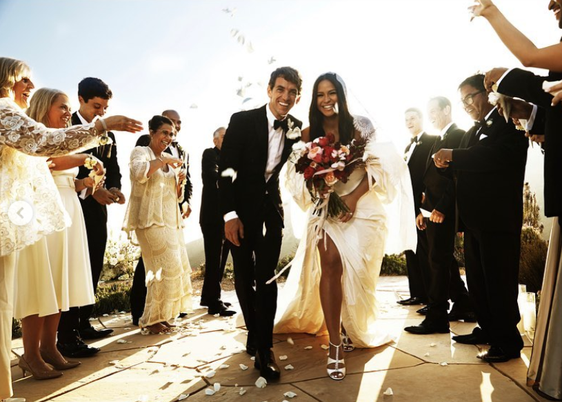 Alex Fine and his wife, Cassie Ventura