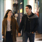 Miguel Angel Silvestre and his ex-girlfriend Blanca Suarez Seen In Madrid