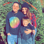 Rochelle Hager with his wife, Brittanie Lynn Ritchie and their son