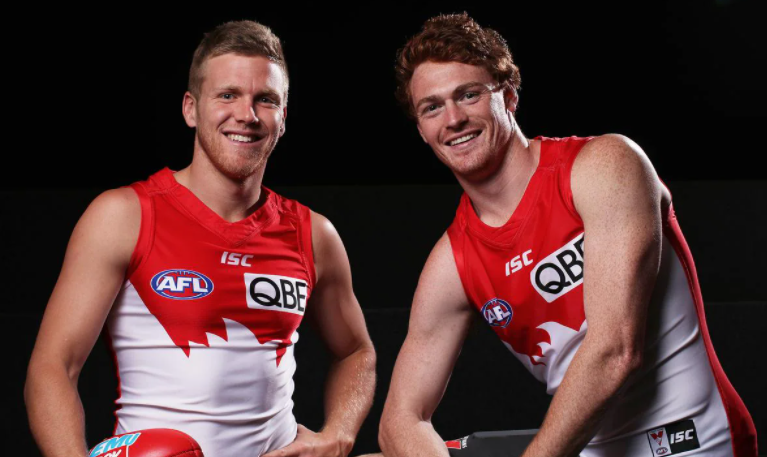 Sydney vice-captain Dan Hannebery and speedster Gary Rohan