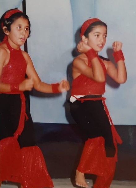 Rashmika Mandanna Performing During Her Child Age