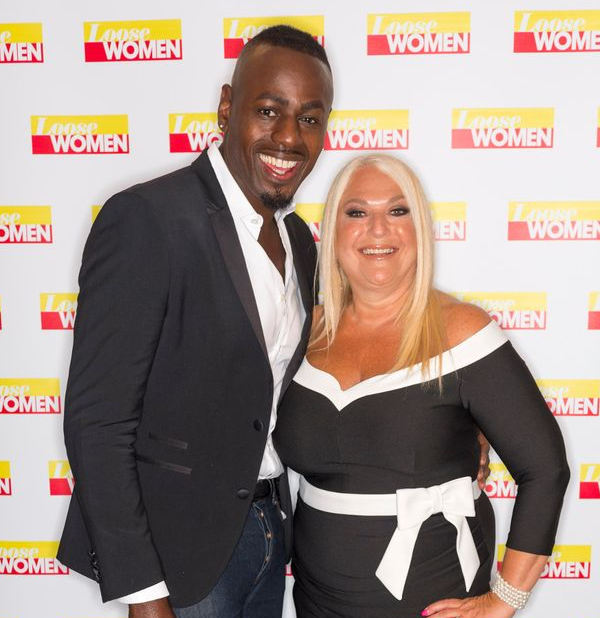 Vanessa Feltz with her fiance, Ben Ofoedu