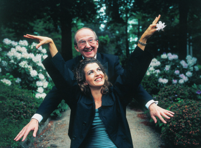 Anne-Sophie Mutter and her ex-husband, Andre Previn