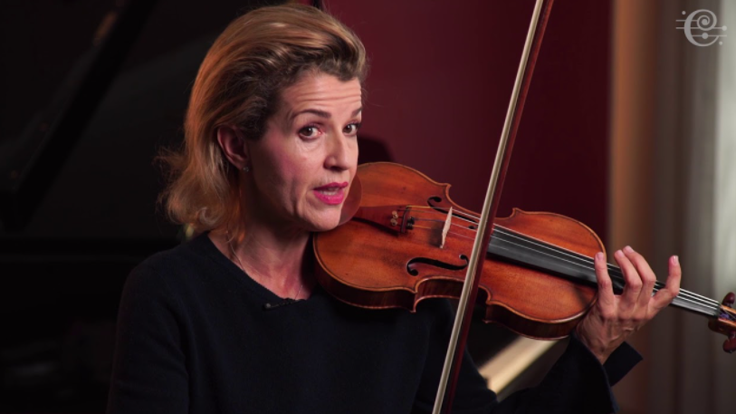 German violinist, Anne-Sophie Mutter