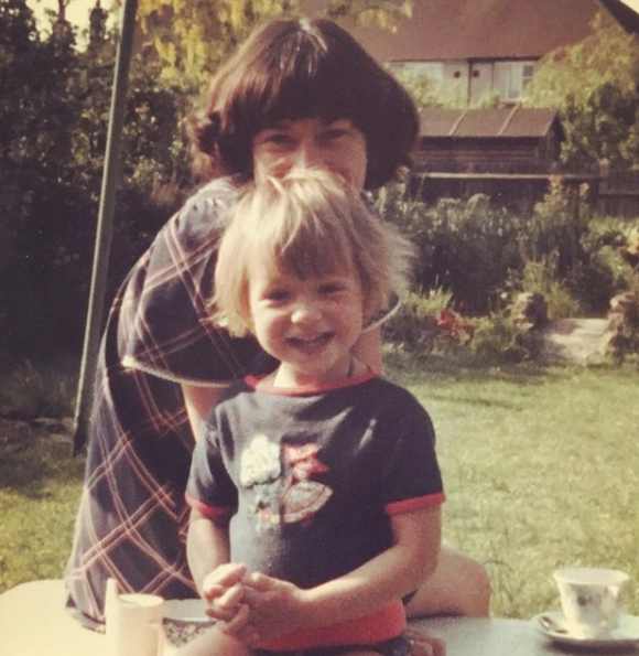 Ruth Dodsworth with her mother