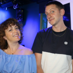 Annie Mac and her husband, Toddla T