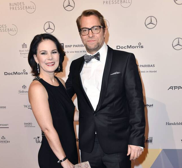 Annalena Baerbock with husband Daniel Holefleisch