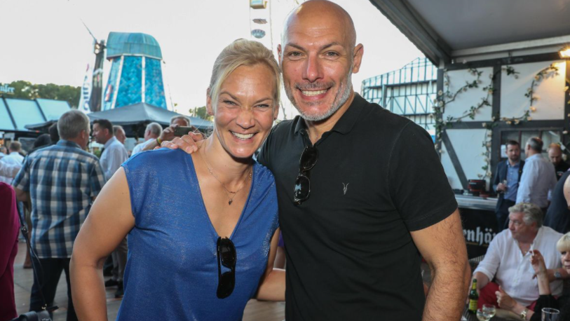 Bibiana Steinhaus and Howard Webb