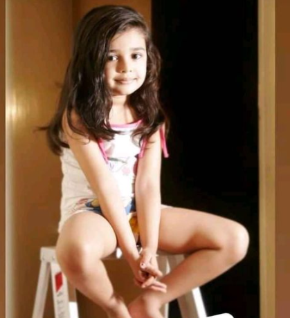 Krithi Shetty Childhood Picture