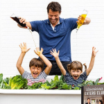 Misha Collins with his kids