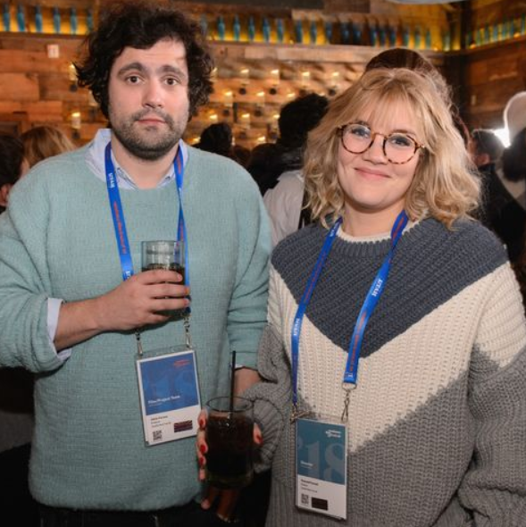 Emerald Fennell and her husband, Chris Vernon