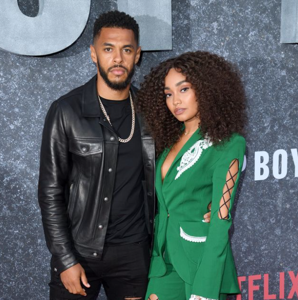 Andre Gray and his girlfriend, Leigh Anne Pinnock