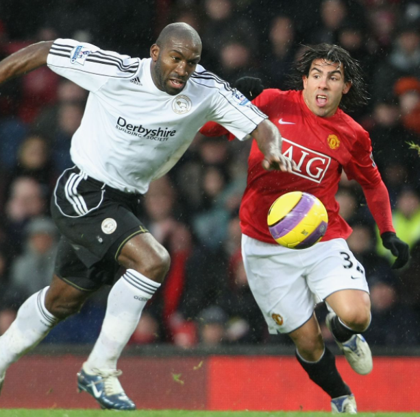 Darren Moore as a footballer