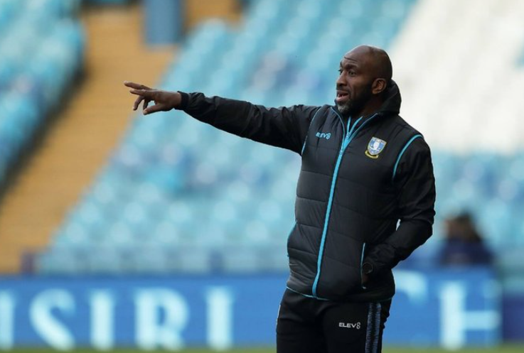 Darren Moore, Manager of the League One club, Sheffield Wednesday