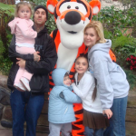 Shanna Moakler and Travis Barker with their children