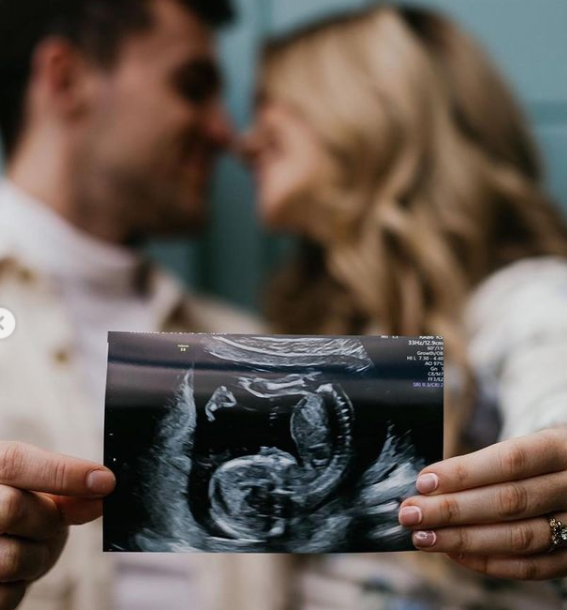 Luke Jerdy and his fiance, Daisy Wood-Davis are expecting their first baby
