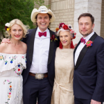 Maye Musk with her kids, Elon Musk, Kimbal Musk, and Tosca Musk