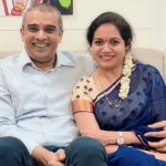 Ram Veerapaneni and Sunitha Upadrashta
