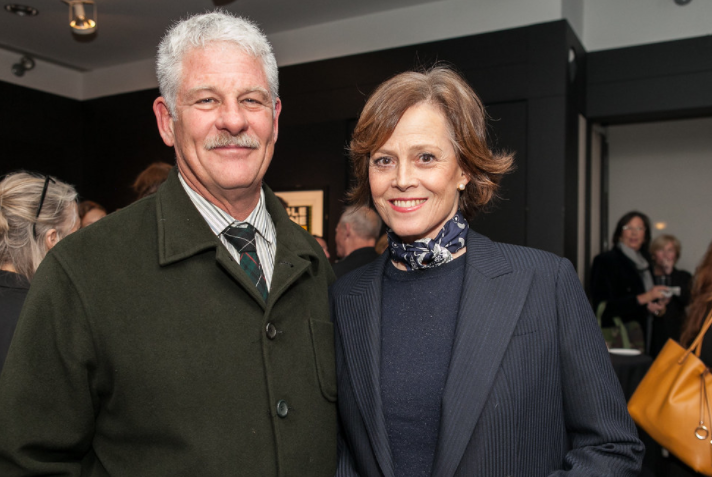 Sigourney Weaver And Husband Jim Simpson