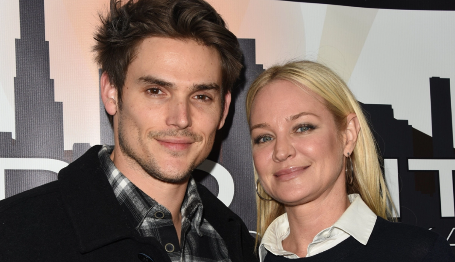 Sharon Case and her boyfriend, Mark Grossman 