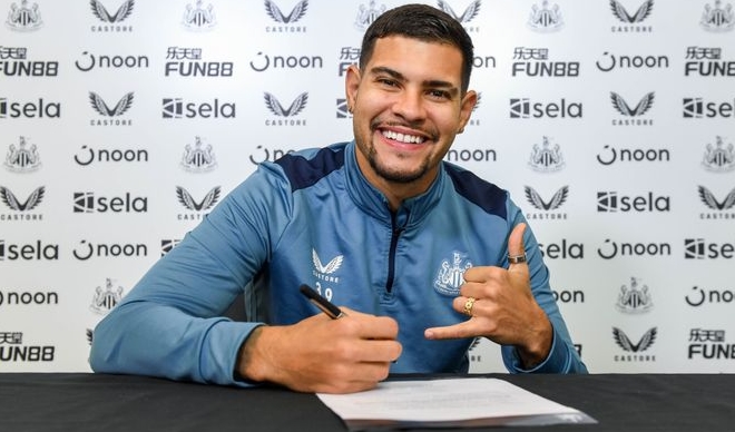 Bruno Guimaraes signs new five-year contract with Newcastle United