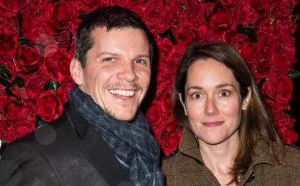 Nigel Harman and his wife, Lucy Liemann