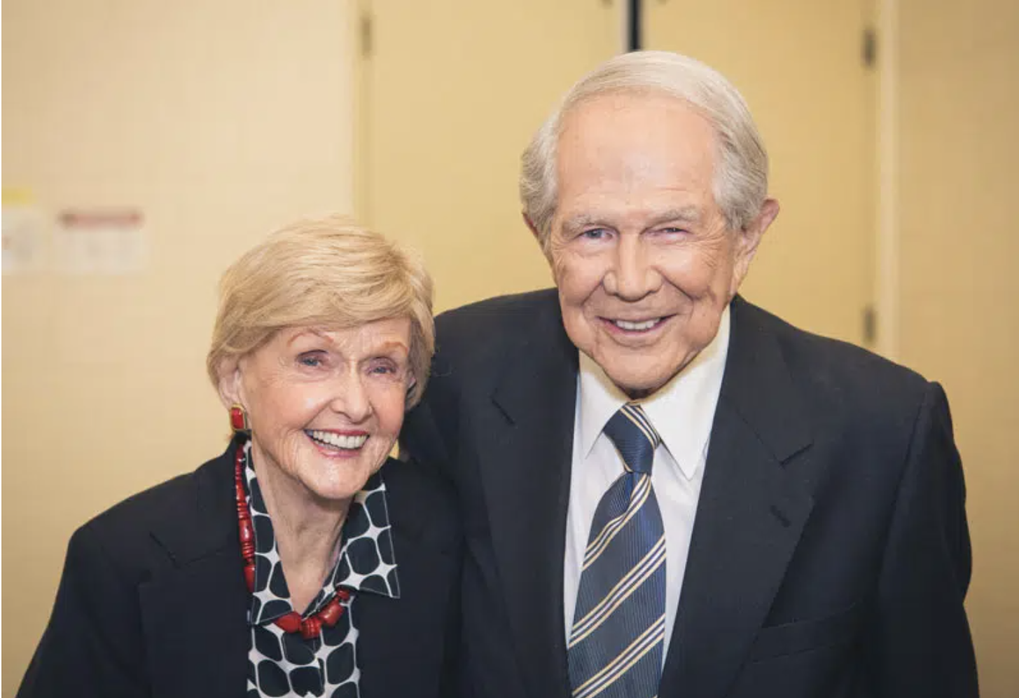 Pat Robertson and his wife, Dede Robertson