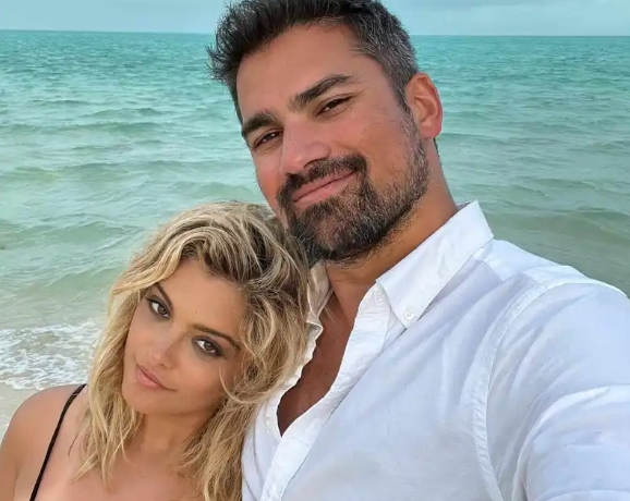 Keyan Safyari and his girlfriend, Bebe Rexha