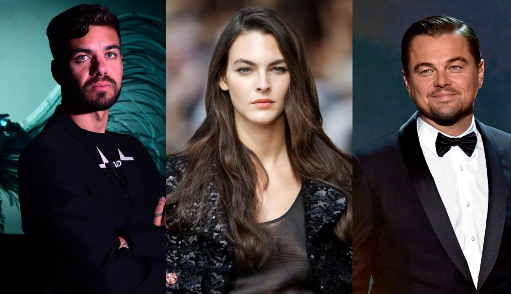 Matteo Milleri, Vittoria Ceretti, and Leonardi DiCaprio