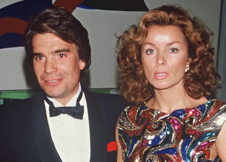 Bernard Tapie and his wife, Dominique
