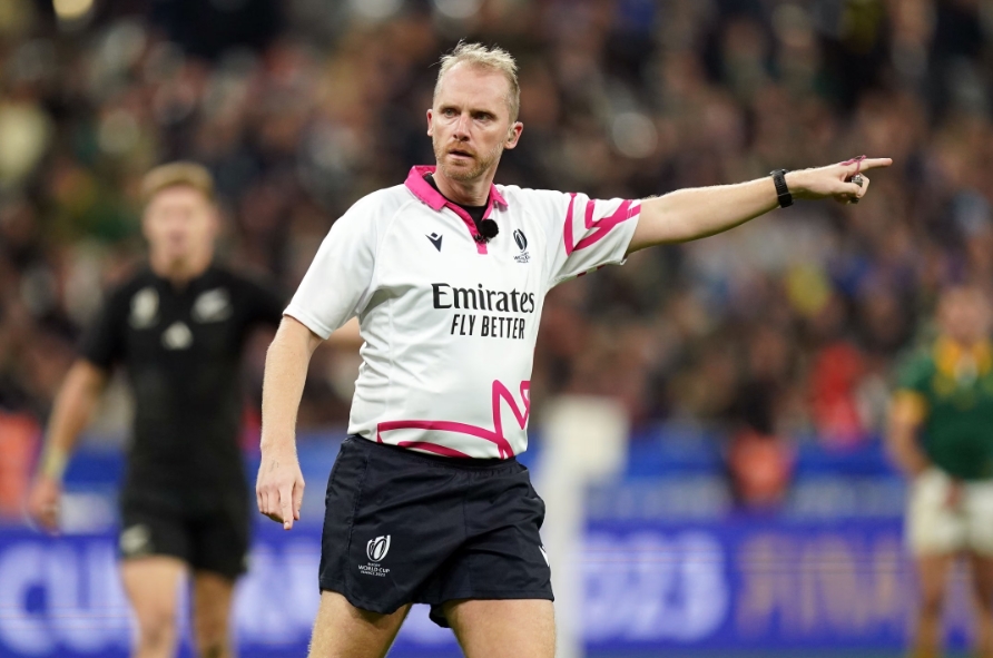 Retired Rugby Union Referee, Wayne Barnes