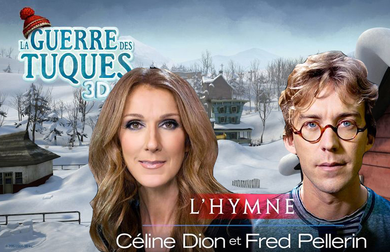 Celina Dion and Fred Pellerin recorded L'Hymne