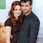 Alexandra Breckenridge and her husband, Casey Hooper