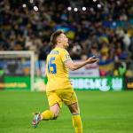 Viktor Tsygankov represents the Ukraine national team