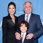 Julie Chen with her husband, Les Moonves and their son, Charlie