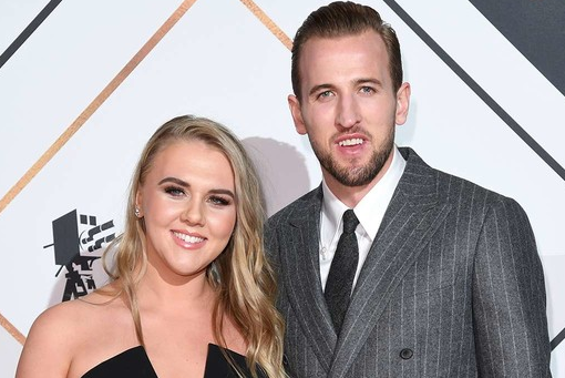 Harry Kane With His Wife Katie Goodland