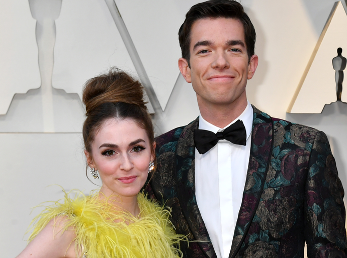 John Mulaney and his wife, Annamarie Tendler