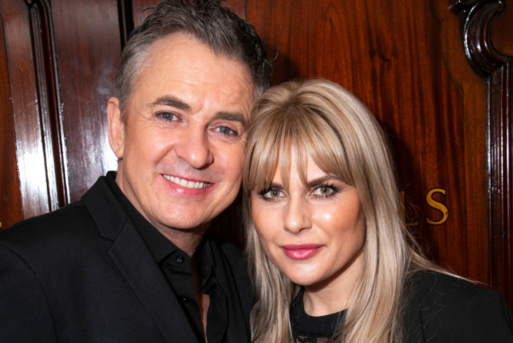 Shane Richie with his wife, Christie