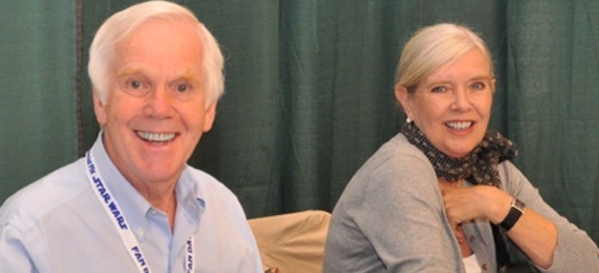 Jeremy Bulloch and his wife, Maureen Bulloch