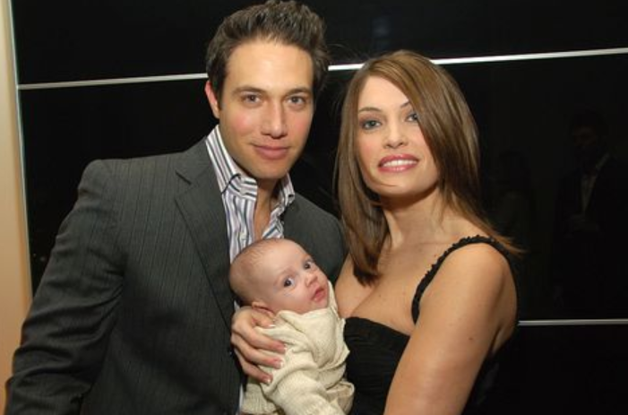 Kimberley Guilfoyle with her ex husband, Eric and their son, Ronan